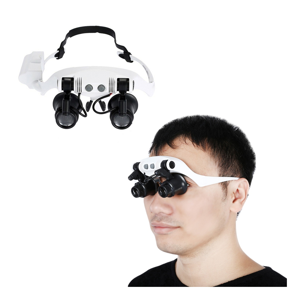 013946 Lupas con 2 Luces LED para la reparación...