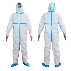 Traje protector médico monouso antibacteriano impermeable no estéril