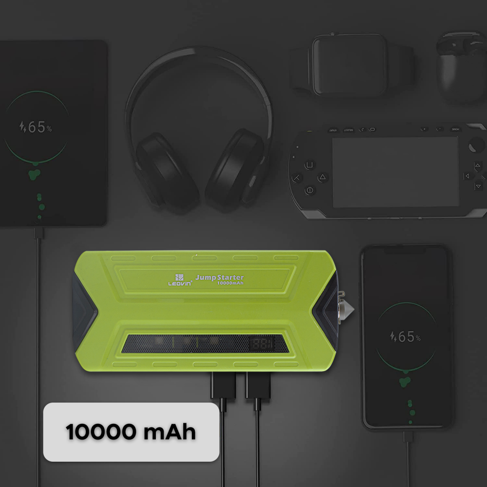 Arrancador de batería para coche 10000mAh...