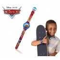 Reloj de pulsera digital con correa de goma infantil para niño y niña con motivo de CARS - Disney WD10564