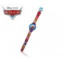 Reloj de pulsera digital con correa de goma infantil para niño y niña con motivo de CARS - Disney WD10564