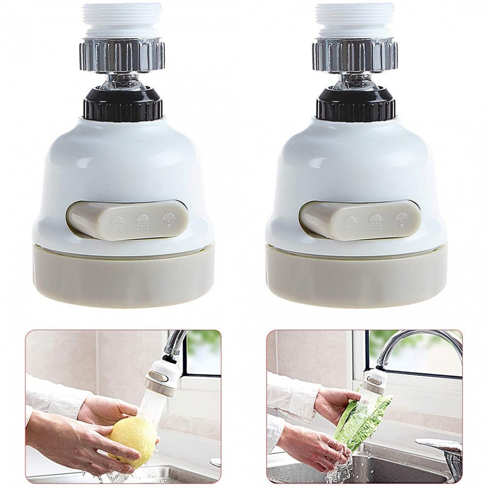 593278 Set 2 Piezas filtro grifo giratorio 360°...