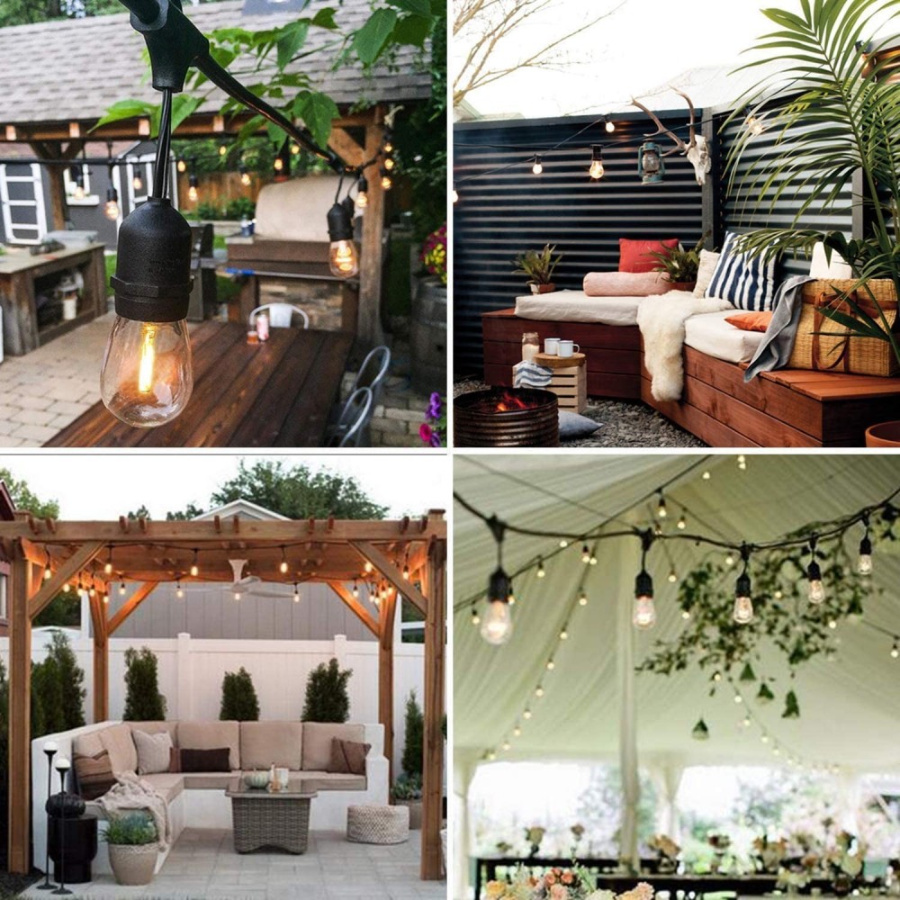 Cadena luminosa LED de 10m con 10 Bombillas de...