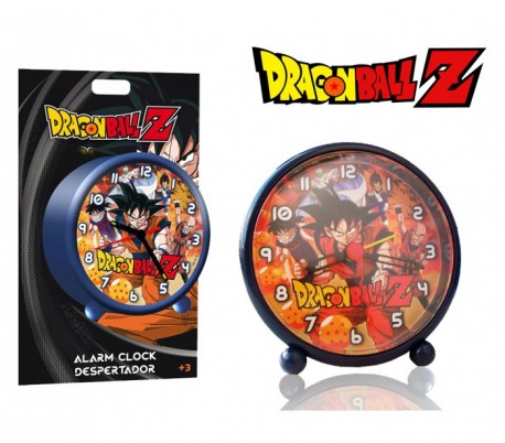 Reloj despertador infantil para niño y niña con motivo de DRAGON BALL Z