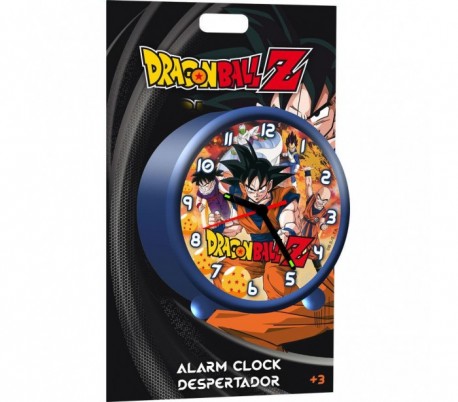 Reloj despertador infantil para niño y niña con motivo de DRAGON BALL Z