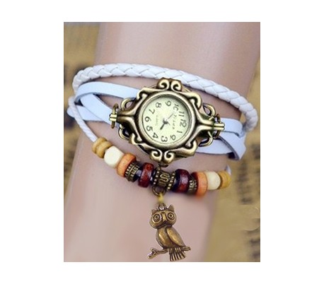 Reloj colgante buho analógico relojes pulsera en varios colores