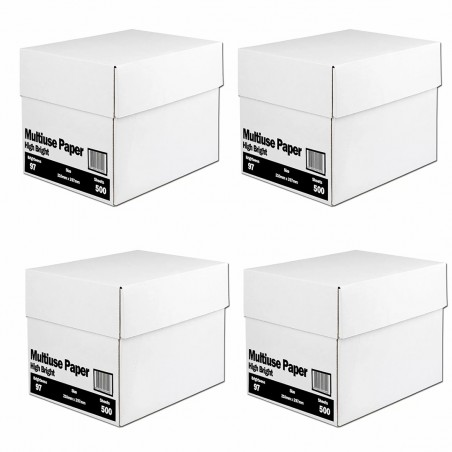 42757 Set 20 paquetes de papel Eins Universal Copy formato A4 500 hojas de 80 g