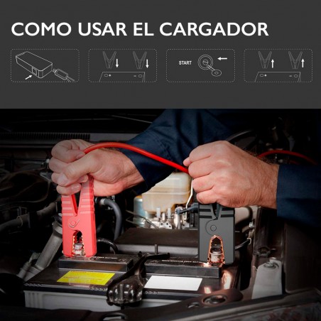 Arrancador de batería para coche 10000mAh 668570 Jump Starter y Power Bank
