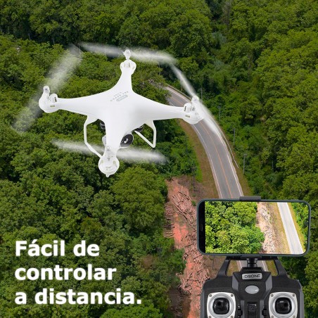 Mini drone con cámara HD 1080P control Remoto Quadcopter Drone 33x11x33cm