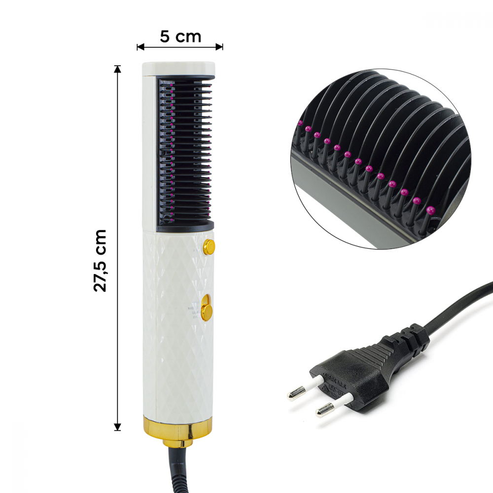 Cepillo alisador y voluminizador HS-818...