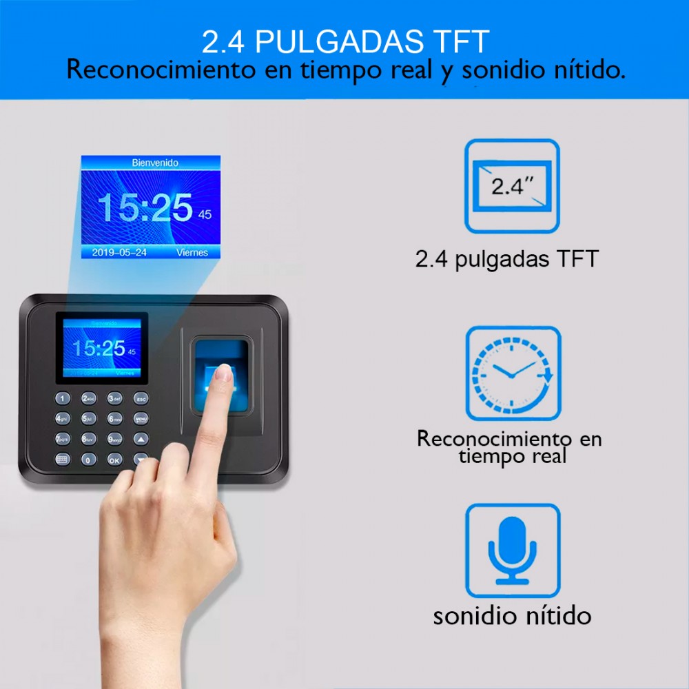 Monitor de tiempo y asistencia Timekeeper...