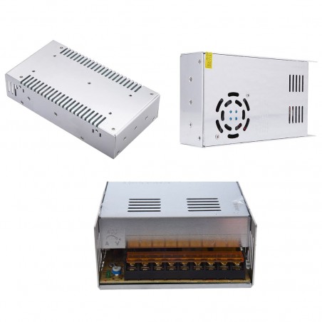 116597 Fuente de alimentación estabilizada 12V 40A 500W Transformador de voltaje
