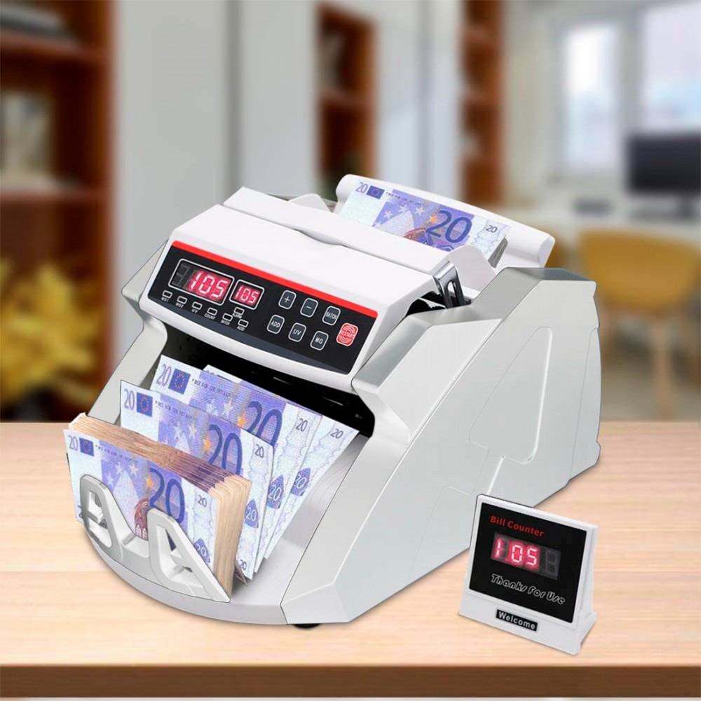 Contador de billetes profesional con detector...