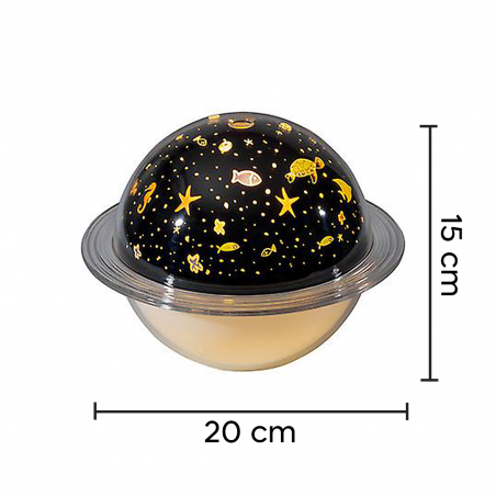 Lámpara humidificador de habitación 603242 Difusor de aroma Whale Fantasy