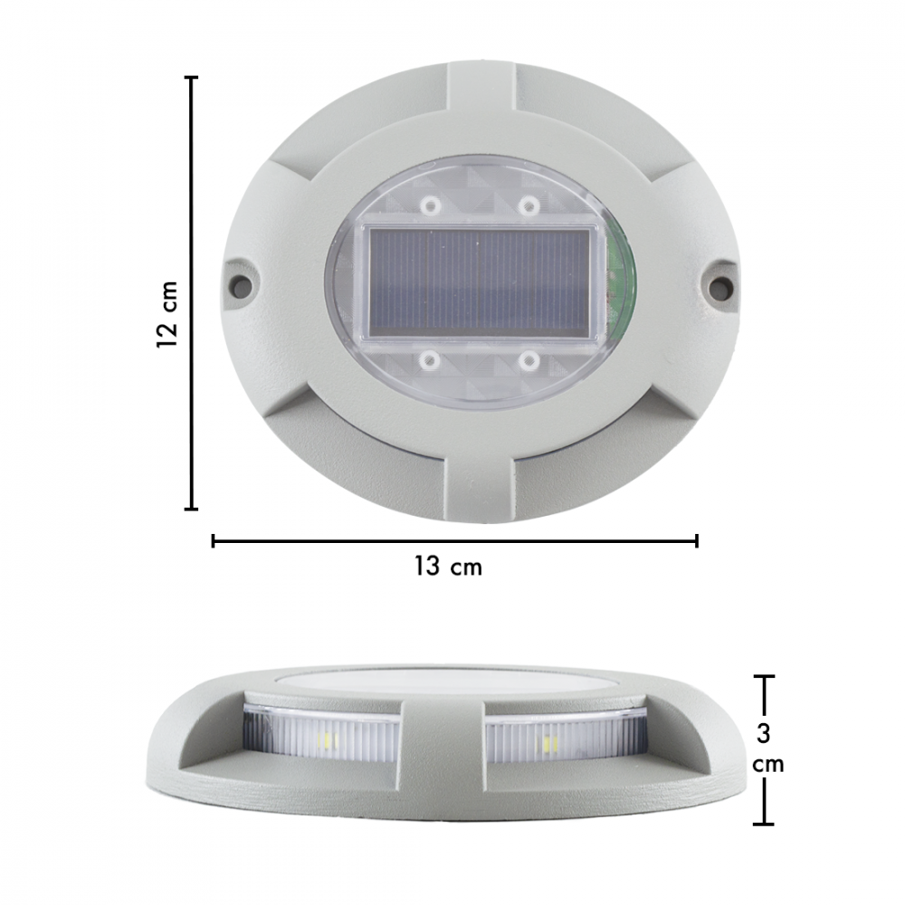 Set 4 unidades Focos LED IP67 para Exterior luz...