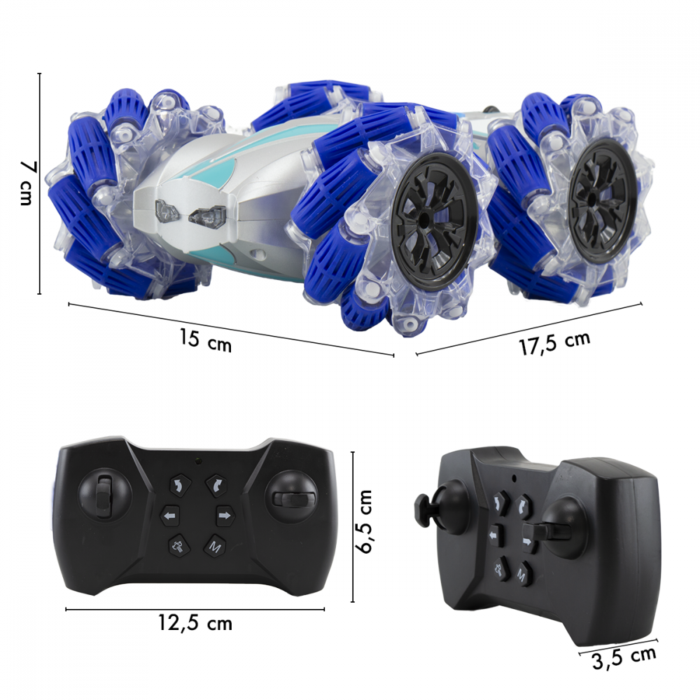Coche control remoto 2,4 GHz 219109 Rotación...