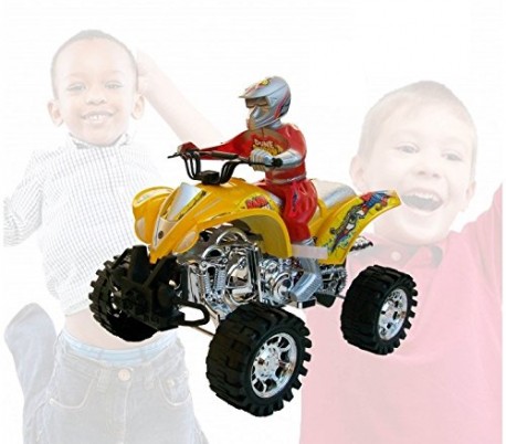 Moto QUAD MAX con 4 ruedas grandes luces y sonidos 361501 