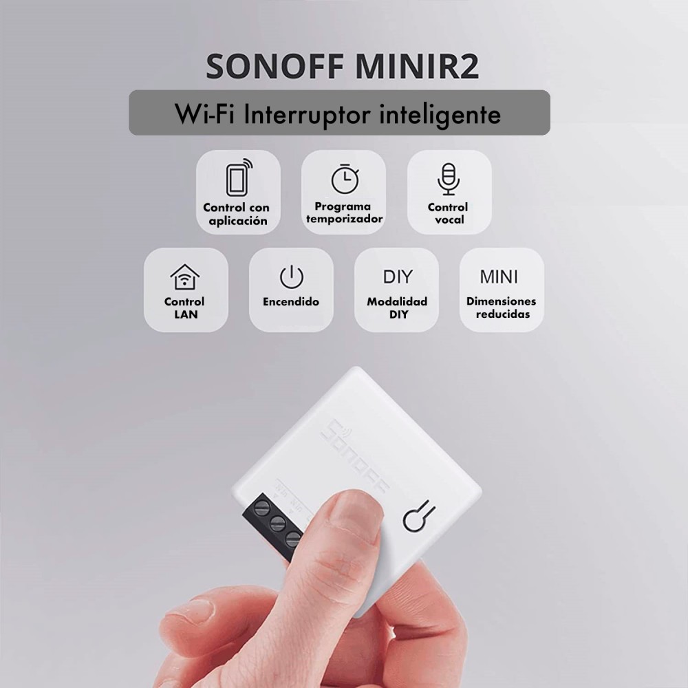 4 piezas Sonoff Mini R2 Aplicación de...