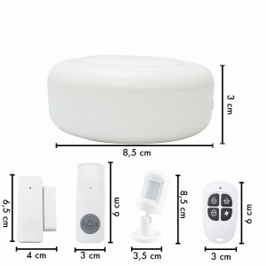 Kit sistema de seguridad para hogar inalámbrico sensores... 2