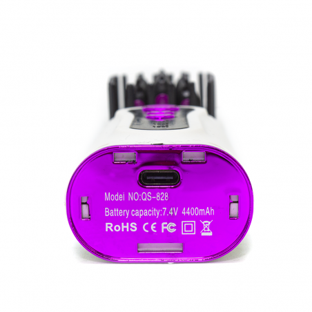 Mini cepillo alisador portátil placa de cerámica 10W 4108de carga USB