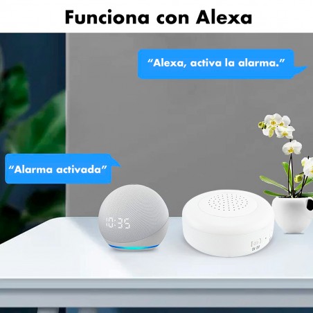 Kit sistema de seguridad para hogar inalámbrico sensores y sirena con aplicación