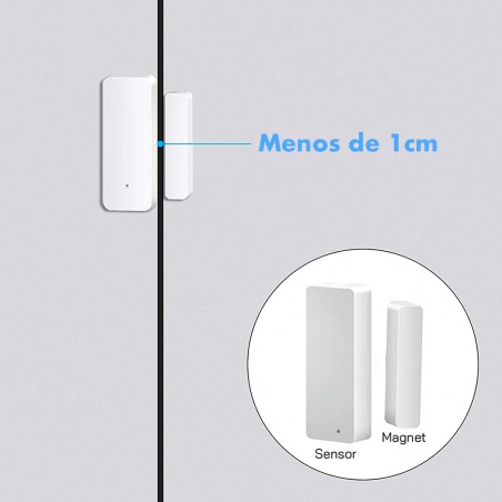 Kit sistema de seguridad para hogar inalámbrico sensores y sirena con aplicación