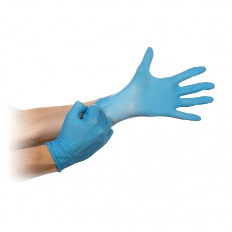 Set 1000pz Guante Desechable ITCO Synguard Nitrilo Calidad Premium Uso Sanitario