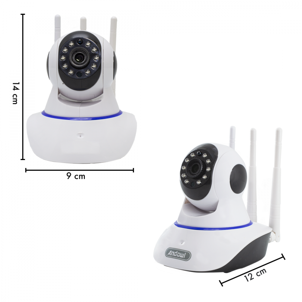 Cámara de vigilancia inalámbrica Wifi con APP...