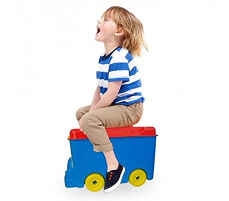 Juego de construcción (64 piezas) en caja con forma de AUTOBÚS 114497 - Juguete infantil para niños