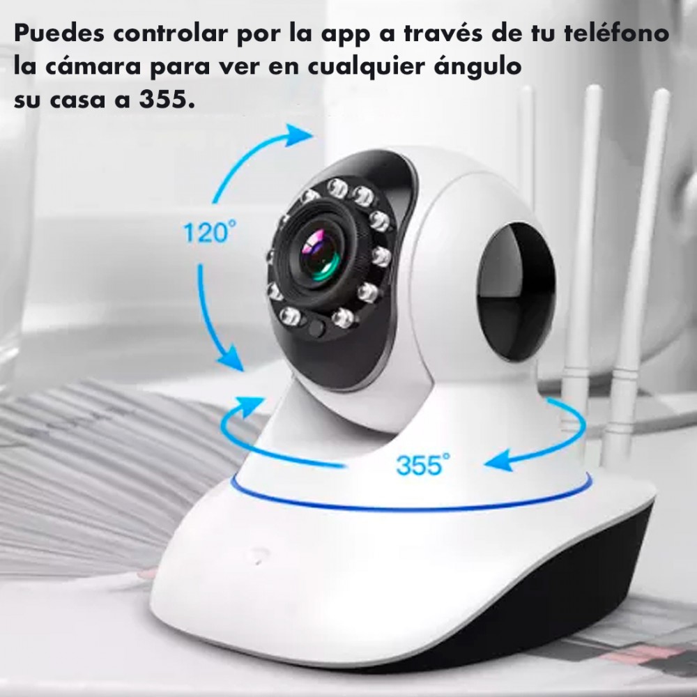 Cámara de vigilancia inalámbrica Wifi con APP...