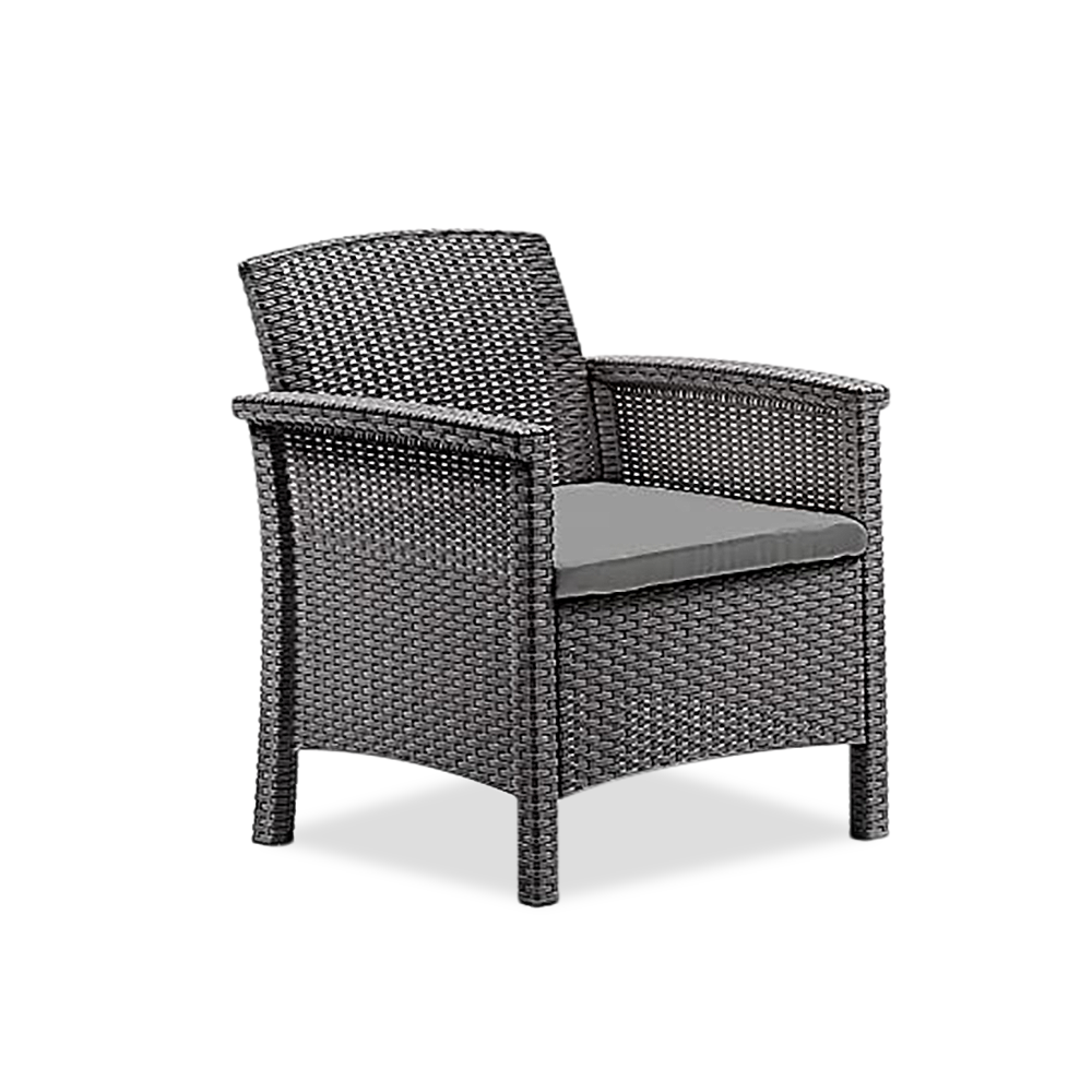 Conjunto de sofá 2 butacas y mesita Estilo...