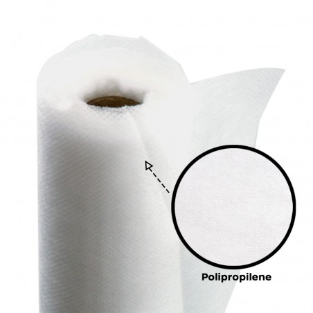 Rollo 15mt de cobertor Fitosanitario para jardinería de Polipropileno