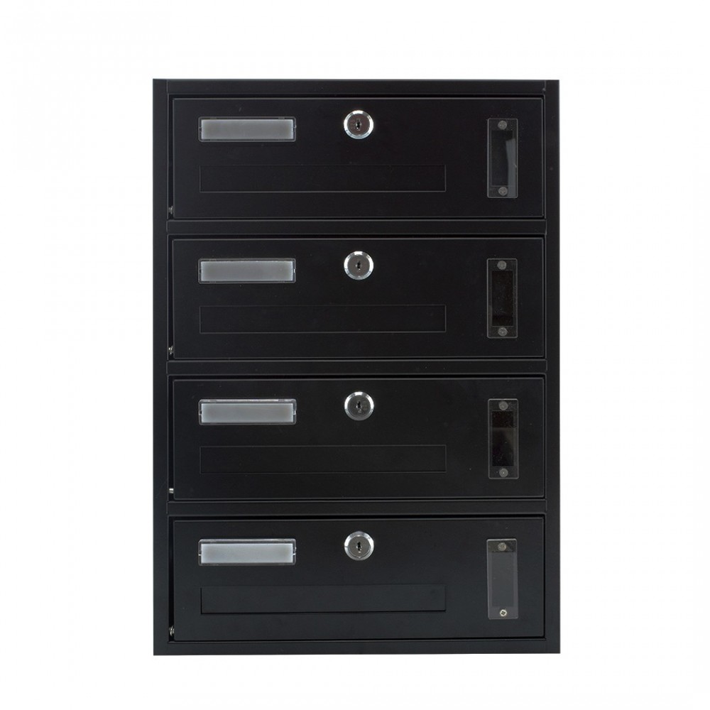 Buzón Condominio 4 plazas Iron Gray  783.C...