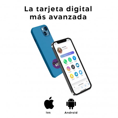 Tarjeta de presentación digital para compartir información desde el Smartphone