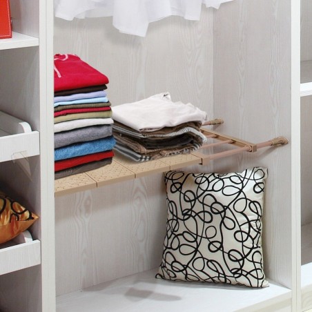 Estante extensible para armarios 35x45cm estante telescópico para muebles
