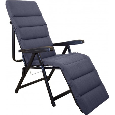 Tumbona plegable relax lounger Super Bomber respaldo reclinable con cojín