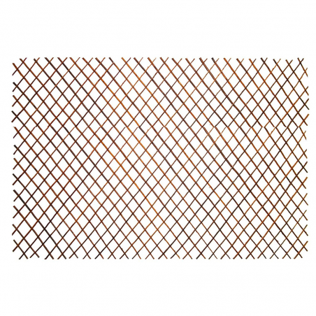 Valla de madera extensible de 35 a 262 cm celosía decorativa para plantas