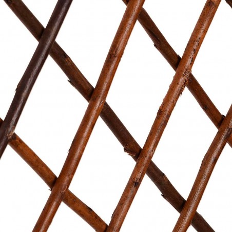 Valla de madera extensible de 35 a 262 cm celosía decorativa para plantas