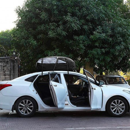 Caja de techo universal portaequipajes impermeable para automóviles y furgonetas