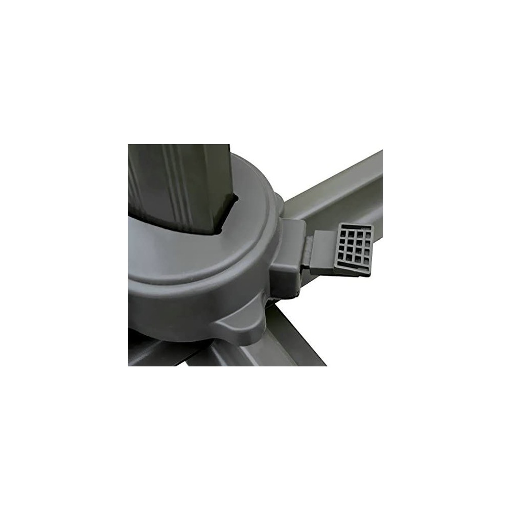 Sombrilla Rectangular RIMINI 3x4m color crudo...