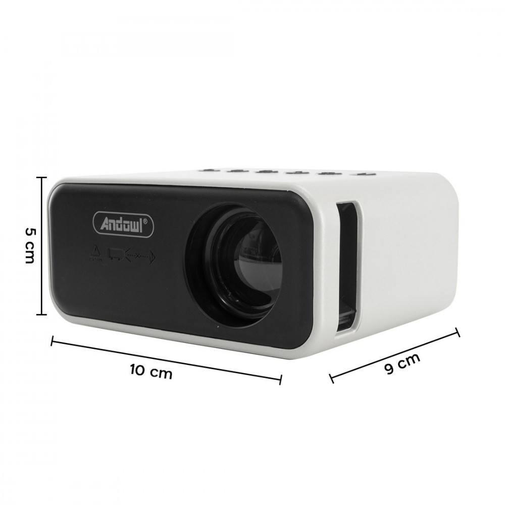 Mini proyector LED Ultra HD 1080P para teléfono...