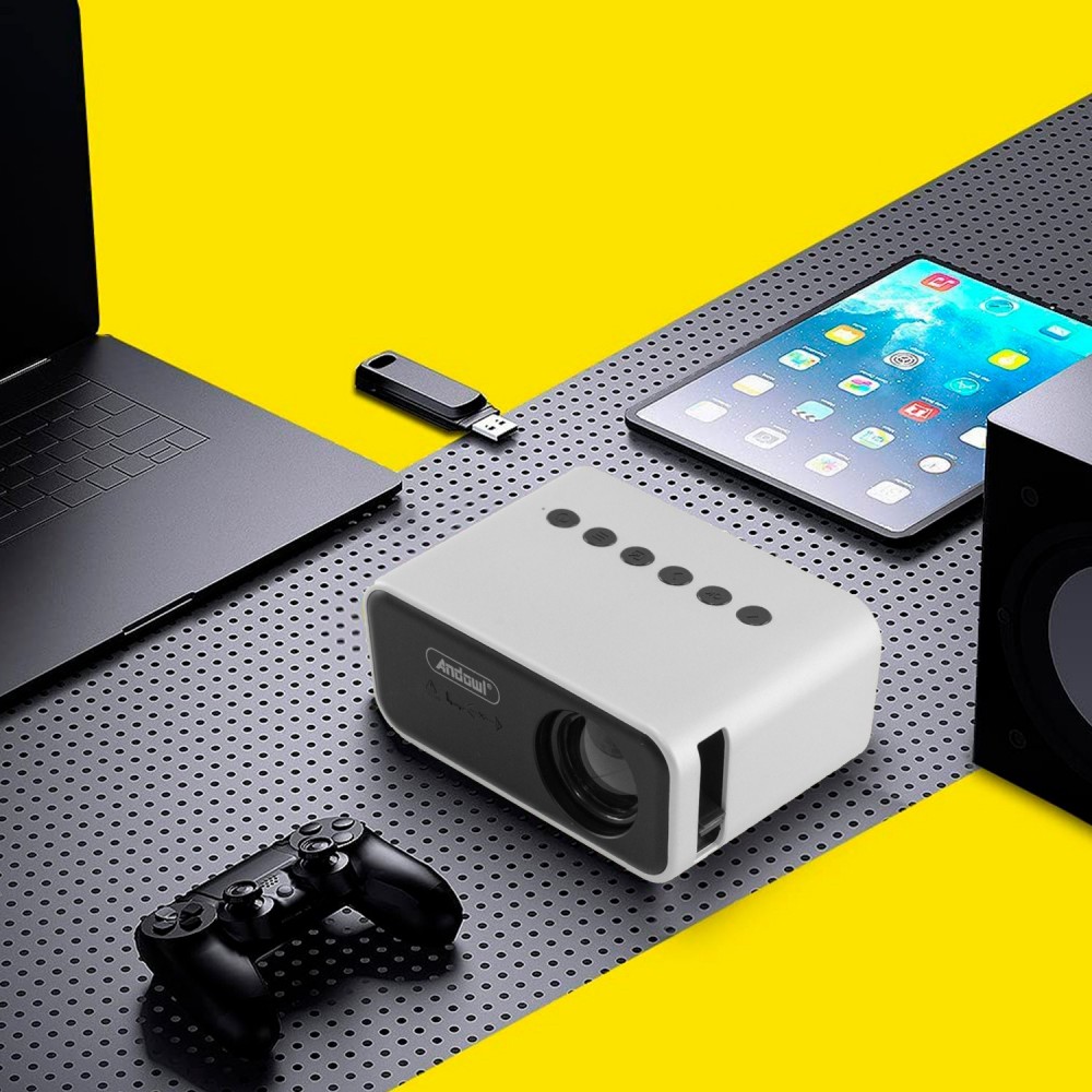 Mini proyector LED Ultra HD 1080P para teléfono...