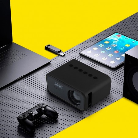 Mini proyector LED Ultra HD 1080P para teléfono smartphone con control remoto