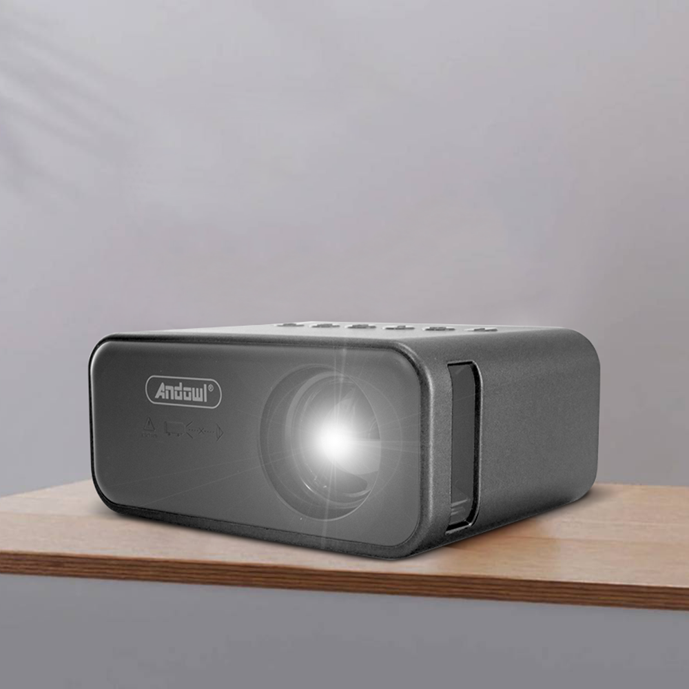 Mini proyector LED Ultra HD 1080P para teléfono...