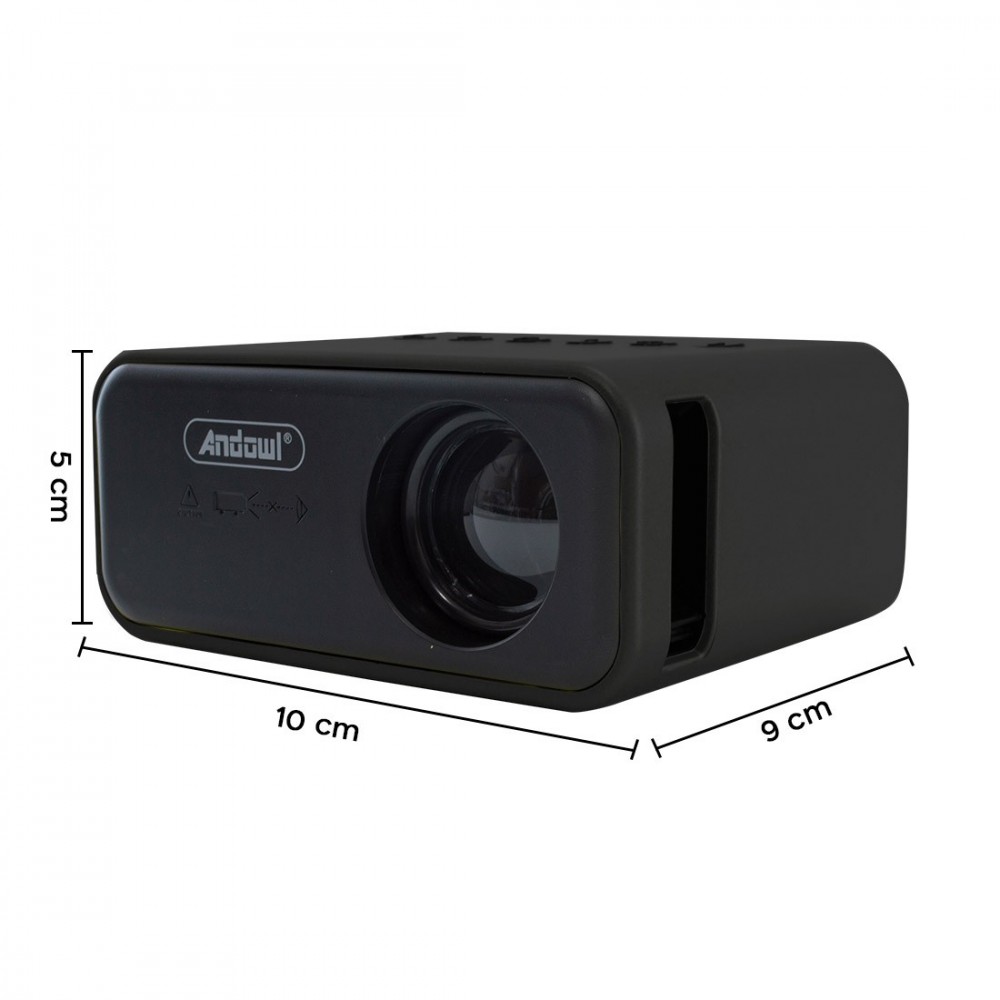 Mini proyector LED Ultra HD 1080P para teléfono...