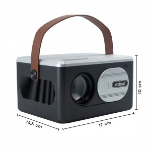 Proyector de video portátil HD de alta definición 1080P... 2