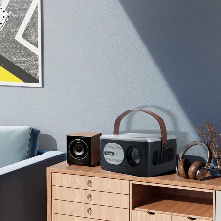 Proyector de video portátil HD de alta definición 1080P HDMI Media Player