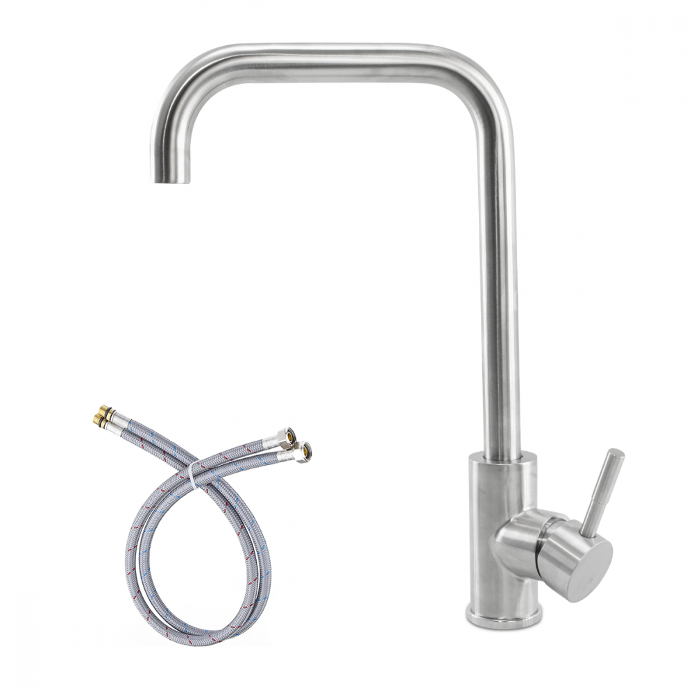 34440 Grifo Redford Sink Faucet monomando moderno de acero inoxidable