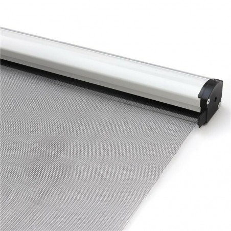 Mosquitera enrollable retráctil para ventana y balcón 80X170cm Kit Diy