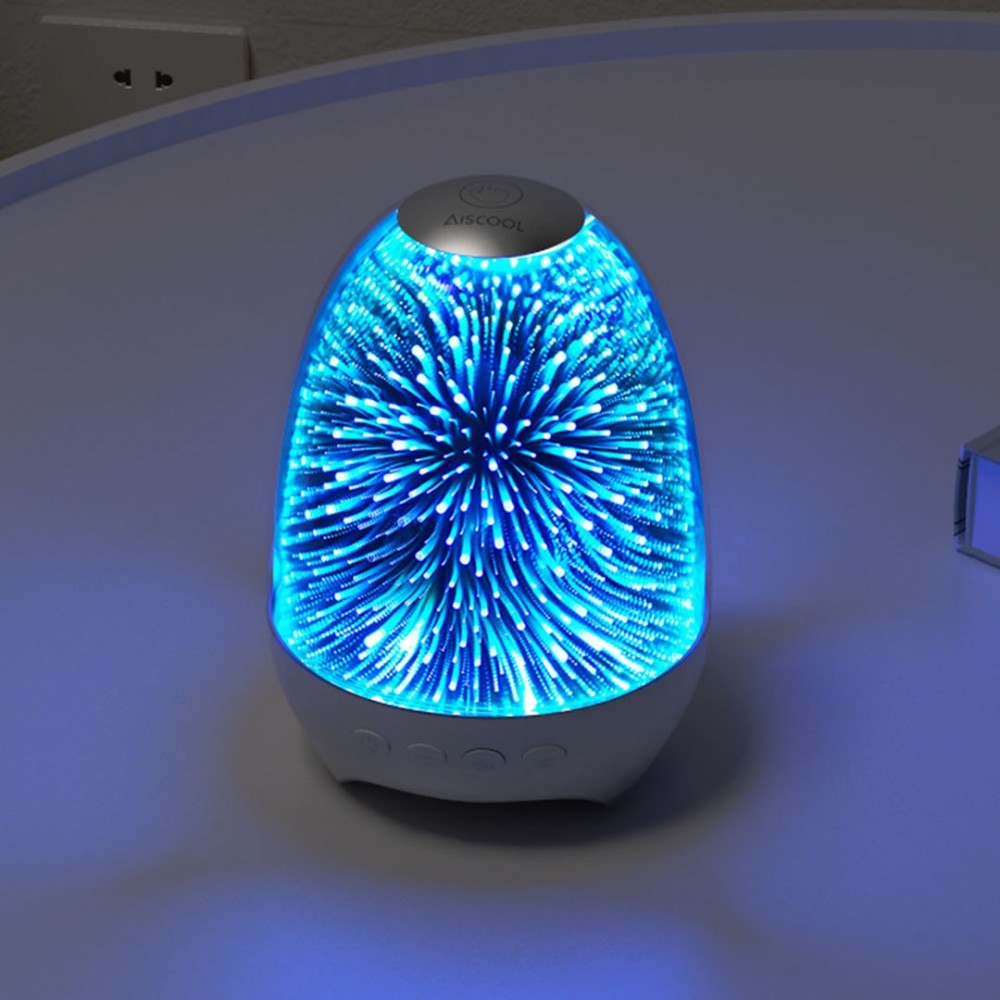 Lámpara táctil portátil con altavoz para música...